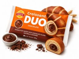 Sedita Croissant Duo Chocolate 50g